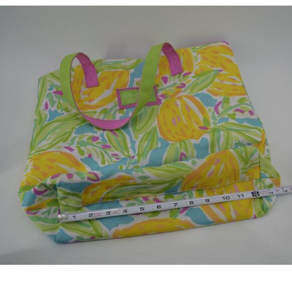 Lilly Pulitzer x Estee Lauder Tote Bag Floral Preppy Green - Picture 5 of 11